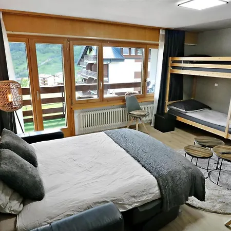 Nouveau Avec Vue Imprenable Sur La Vallée Appartement Loèche-les-Bains