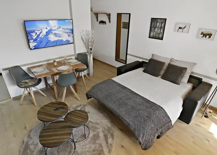 Nouveau Avec Vue Imprenable Sur La Vallee Apartment Leukerbad